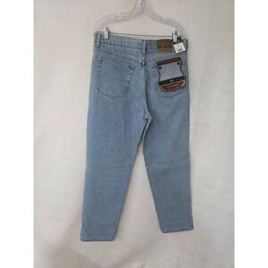 955 Originals Relaxed Fit Jeans Mens 36x32 Light Blue Silk Wash Vintage 90s NWT